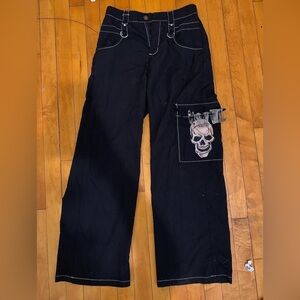 Black Skull Pants